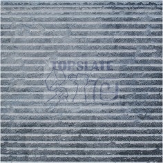 L1209 Blue Limestone Raised Chiseled